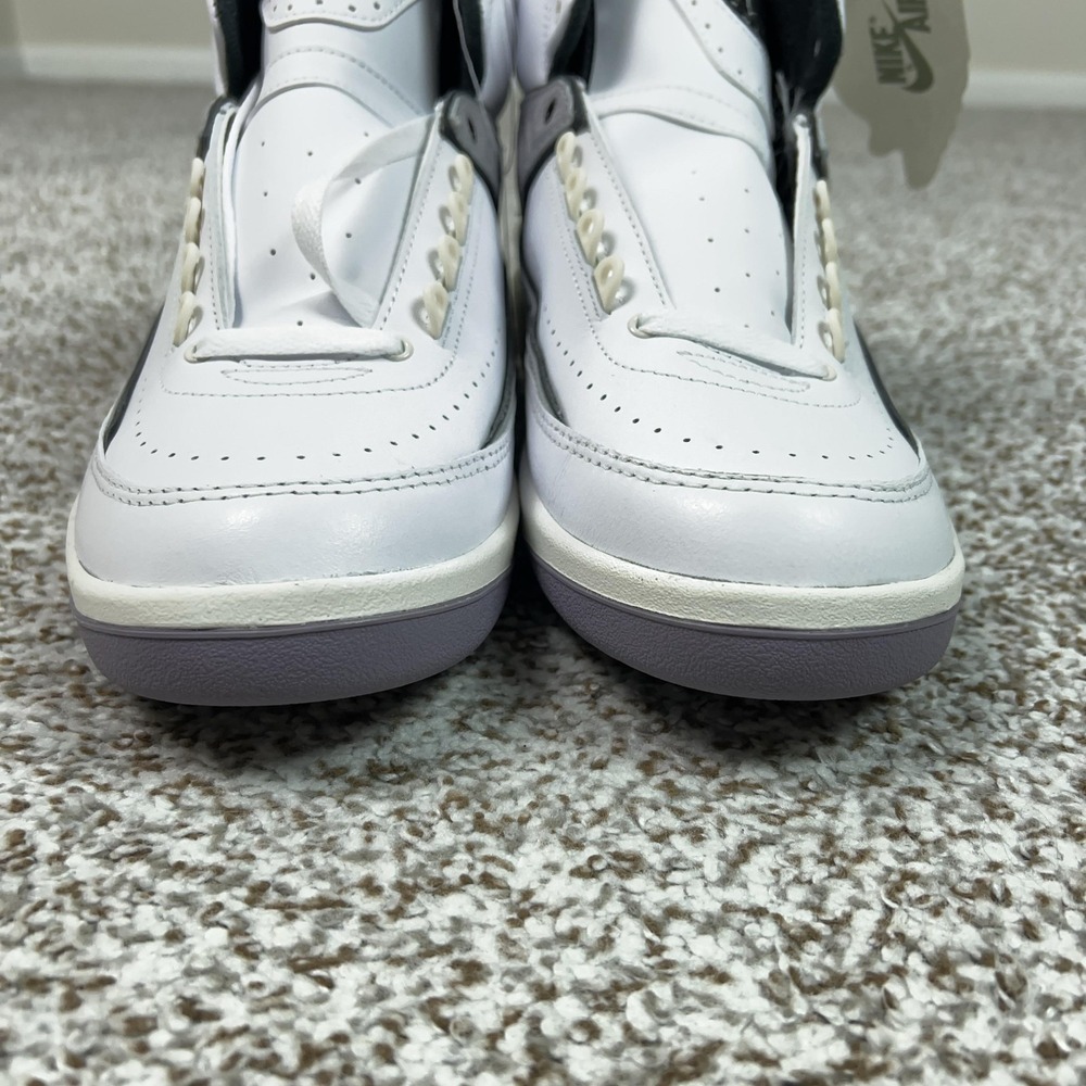 Jordan Shoes Mens Size 10.5 White Air Jordan 2 Retro Python Basketball Sneaker - Picture 2 of 13